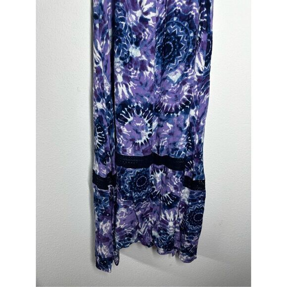 Sofia Jeans by Sofia Vergara Women's Tiered Maxi Dress with Back Tie Neck Sz XS - Picture 5 of 16